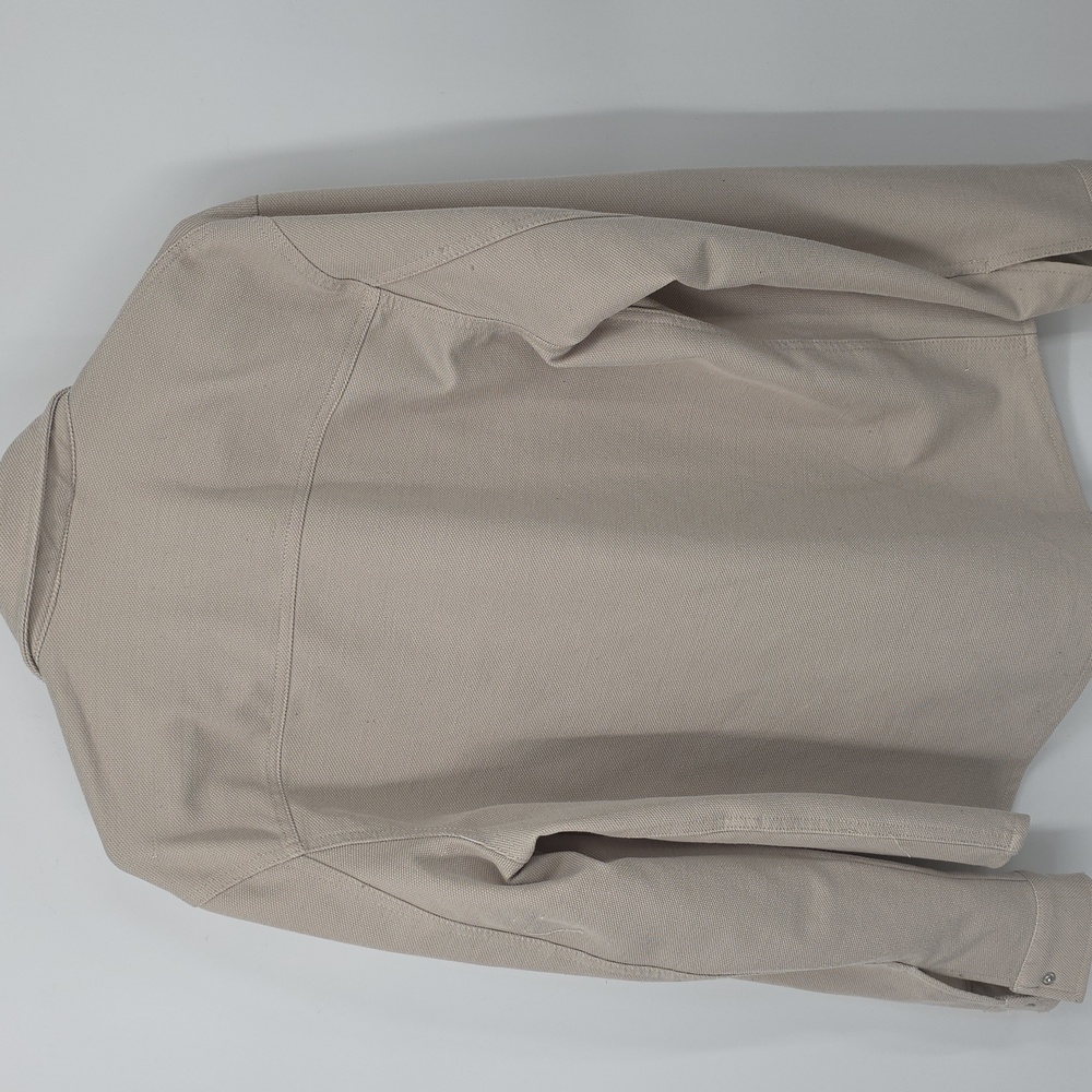 Zara Men's Beige Button Up Shirt Size L - Picture 3 of 7